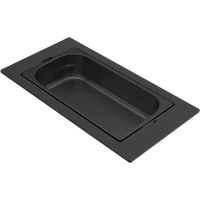 ELLECI - Tároló edény egyrészes gourmet 418 fekete HPL kerettel