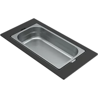 ELLECI - Tároló edény egyrészes gourmet 418 inox HPL kerettel