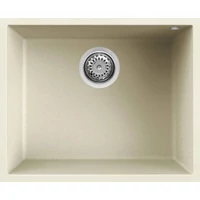 ELLECI - Mosogatótálca Quadra 105 UM G62 Bianco Antico munkalap alá szerelhető ELLECI - Mosogatótálca Quadra 105 UM G62 Bianco Antico munkalap alá szerelhető