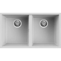 ELLECI - Mosogatótálca Quadra 350 UM G68 Bianco munkalap alá szerelhető ELLECI - Mosogatótálca Quadra 350 UM G68 Bianco munkalap alá szerelhető