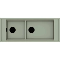 ELLECI - Mosogatótálca Mixology 590 K82 Sage fekete tartozékokkal ELLECI - Mosogatótálca Mixology 590 K82 Sage fekete tartozékokkal