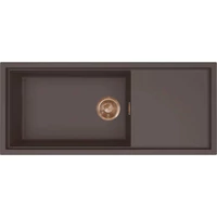 ELLECI - Mosogatótálca Sintesi 510 K87 Cocoa bronz tartozékokkal ELLECI - Mosogatótálca Sintesi 510 K87 Cocoa bronz tartozékokkal