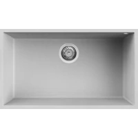 ELLECI - Mosogatótálca Quadra 130 UM M79 Aluminium munkalap alá szerelhető