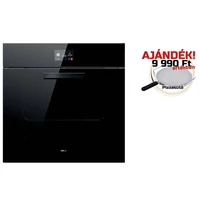 ELICA - Beépíthető sütő VIRTUS MULTI 60 TFT PYRO BL + Ajándék Pizzaszett