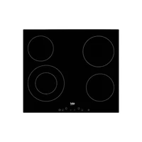 Beko HIC 64402 fekete, beépíthető, elektromos üvegkerámia, főzőzóna: 4, beépíthető méret: 56cm, főzőlap