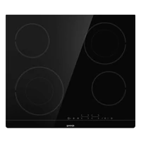 Gorenje ECT644BSC fekete, beépíthető, elektromos üvegkerámia, főzőzóna: 4, beépíthető méret: 56cm, főzőlap