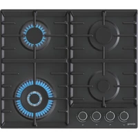 Gorenje GW 642AB sötétszürke,beépíthető, gáz, főzőzóna: 3 +1 wok égőfej, beépíthető méret: 56cm, főzőlap