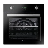 Candy FCT615NXL fekete, beépíthető, sütőtér: 65L, légkeverés, hidrolitikus, sütő