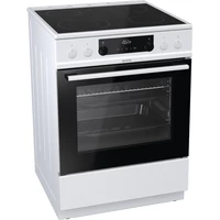 Gorenje ECS6350WPA fehér, szabadonálló, kerámialapos, elektromos, főzőzóna: 4, sütő:70L, grill, tűzhely