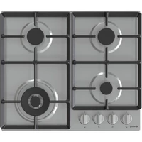 Gorenje GW641EX inox, beépíthető, gáz, főzőzóna: 3 +1 wok égőfej, beépíthető méret: 56cm, főzőlap