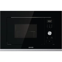 Gorenje BMX201AG1BG 1000W 20L inox beépíthető grillezős mikrohullámú sütő
