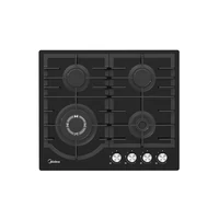 Midea MG60096TGB-HR fekete, beépíthető, gáz, főzőzóna: 4 +1 wok égőfej, beépíthető méret: 56cm, főzőlap Midea MG60096TGB-HR fekete, beépíthető, gáz, főzőzóna: 4 +1 wok égőfej, beépíthető méret: 56cm, főzőlap