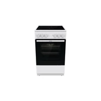 Gorenje GEC5A41WG fehér, szabadonálló, kerámialapos, elektromos, főzőzóna: 4, sütő:62L, grill, tűzhely