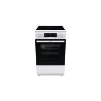 Gorenje GEC5C42WG fehér, szabadonálló, kerámialapos, elektromos, főzőzóna: 4, sütő:70L, grill, tűzhely