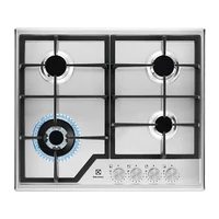 Electrolux KGS64362SX inox, beépíthető, gáz, főzőzóna: 3 +1 wok égőfej, beépíthető méret: 56cm, főzőlap Electrolux KGS64362SX inox, beépíthető, gáz, főzőzóna: 3 +1 wok égőfej, beépíthető méret: 56cm, főzőlap