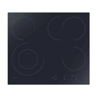 Candy CEH6DXECTT/1 fekete, beépíthető, elektromos üvegkerámia, főzőzóna: 4, beépíthető méret: 56cm, főzőlap
