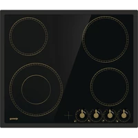 Gorenje EC642CLB fekete, beépíthető, elektromos üvegkerámia, főzőzóna: 4, beépíthető méret: 56cm, főzőlap