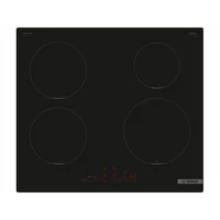 Bosch PUE611HC1E fekete, beépíthető, indukciós, főzőzóna: 4, beépíthető méret: 56cm, főzőlap