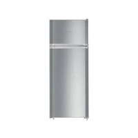 Liebherr CTPele231-26 inox, felülfagyasztós, Hűtő:190L, Fagyasztó:44L, Smartfrost hűtőszekrény