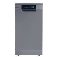 Candy CDPH 2D1047S ezüst, programok száma: 7, szabadonálló, 10 terítékes mosogatógép 