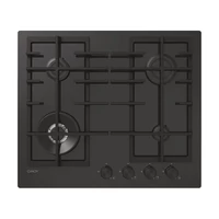 Candy CVFG6BF4PB fekete, beépíthető,gáz, főzőzóna:4, főzőlap