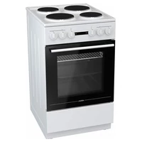 Mora E201AW fehér, szabadonálló, vasmagos, főzőzóna: 4, sütő:68L, grill, tűzhely