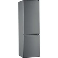 Whirlpool W5 921E OX 2 inox, alulfagyasztós, Hűtő:262L, Fagyasztó:111L, hűtőszekrény