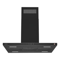 De Dietrich sziget páraelszívó, 90 cm, érintő vezérlés, fekete/fekete üveg De Dietrich sziget páraelszívó, 90 cm, érintő vezérlés, fekete/fekete üveg