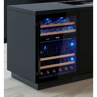 Pando PVMB 60-53CRL borhűtő - pult alá építhető, fekete, balos