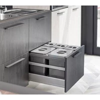 EKOTECH - Beépíthető hulladékgyűjtő JAZZ 60 - 2x12 liter+3x5 liter EKOTECH - Beépíthető hulladékgyűjtő JAZZ 60 - 2x12 liter+3x5 liter