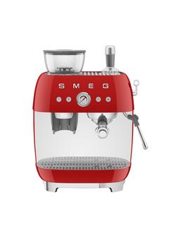 SMEG EGF03RDEU őrlővel kombinált kávéfőző - piros
