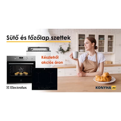 Electrolux beépíthető sütő és főzőlap szettek akciós áron