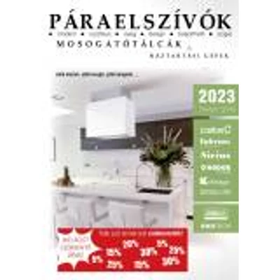 Páraelszívó katalógus 2023 tavasz-nyár