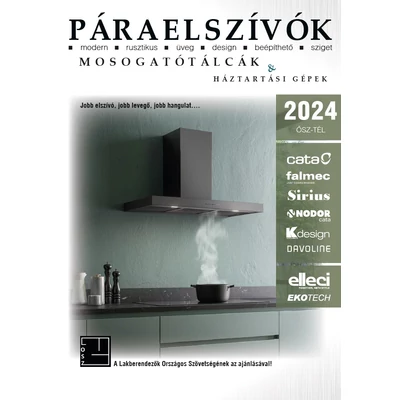 Páraelszívó katalógus 2024-2025 ősz tél