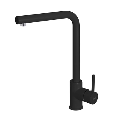 Elleci Trail egykaros álló kerámia konyhai csaptelep - K86 Black