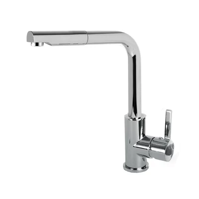 Elleci C02 egykaros álló konyhai csaptelep - inox
