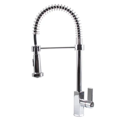 Elleci Lena egykaros álló konyhai csaptelep - Inox