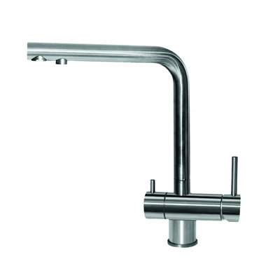 Elleci Tourmaline egykaros álló konyhai csaptelep - inox