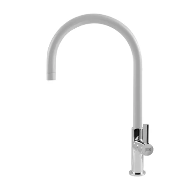 Elleci Volta egykaros álló gránit konyhai csaptelep - M79 Aluminium