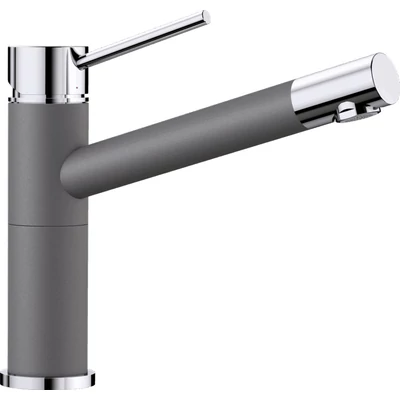 BLANCO ALTA COMPACT silgránit egykaros álló konyhai csaptelep - palaszürke/króm
