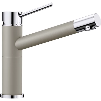 BLANCO ALTA COMPACT silgránit egykaros álló konyhai csaptelep - tartufo/króm