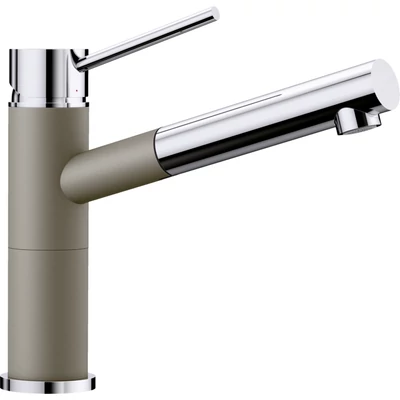 BLANCO ALTA-S COMPACT silgránit egykaros álló konyhai csaptelep - tartufo/króm