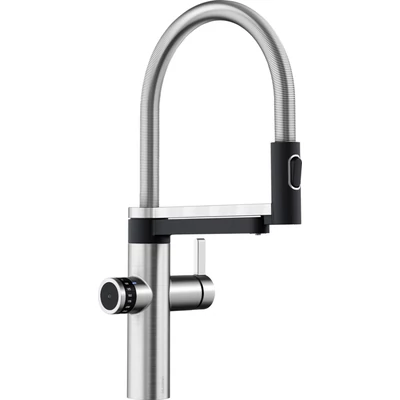 BLANCO EVOL-S PRO Filter egykaros álló konyhai csaptelep - PVD Steel
