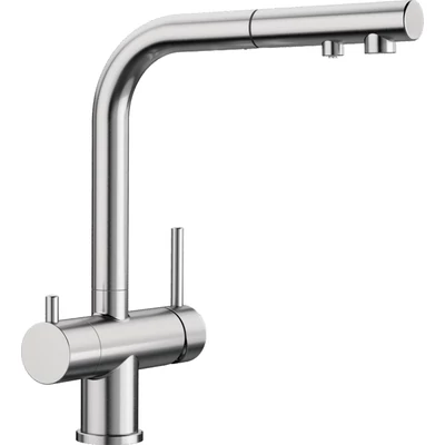 BLANCO FONTAS-S II egykaros álló konyhai csaptelep - PVD steel