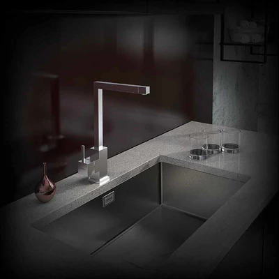 NODOR NorFlow TUCAN INOX egykaros álló csaptelep - inox