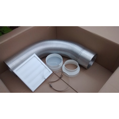 Páraelszívó bekötő készlet - 125 mm