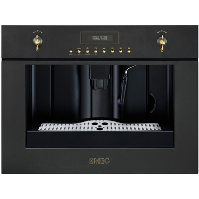 SMEG CM845A-9 beépíthető rusztikus kávéfőző - antracit