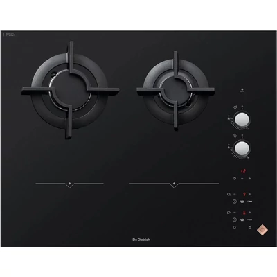 Dedietrich DPI7602BM beépíthető kombinált üveg-gáz-indukciós főzőlap