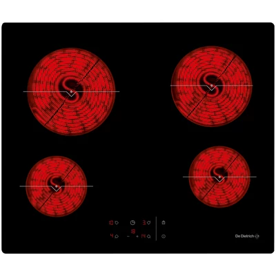 Dedietrich DPV7650B beépíthető üvegkerámia főzőlap