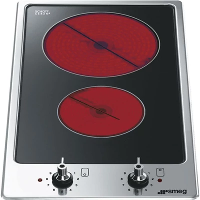 SMEG PGF32C beépíthető üvegkerámia dominó főzőlap